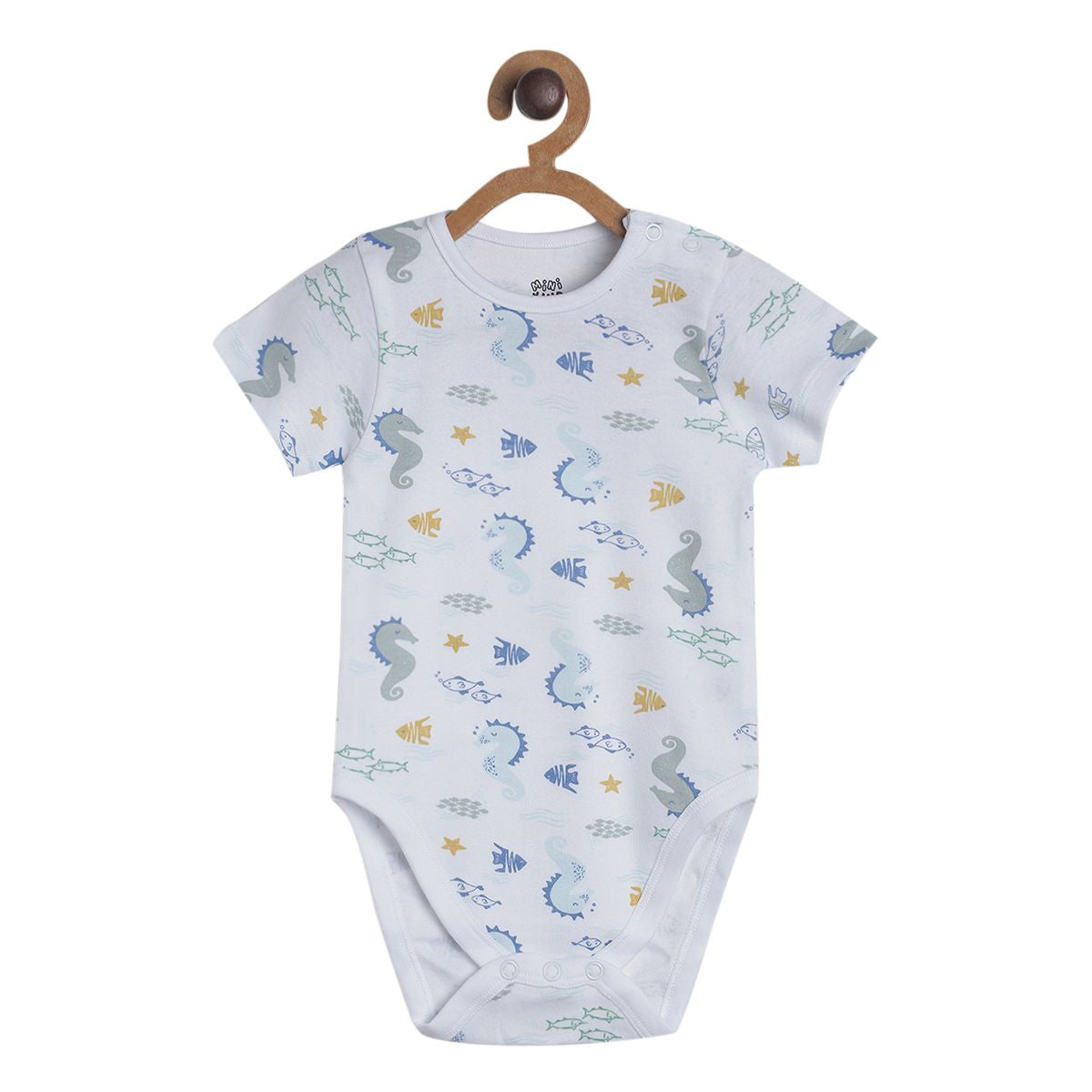 Pack of 3 bodysuit - sky blue for New Born