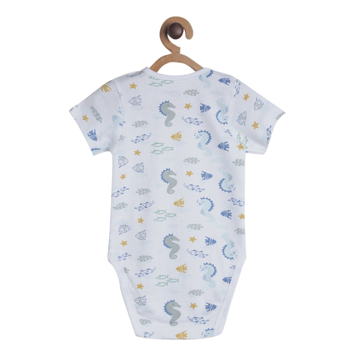 Pack of 3 bodysuit - sky blue for New Born