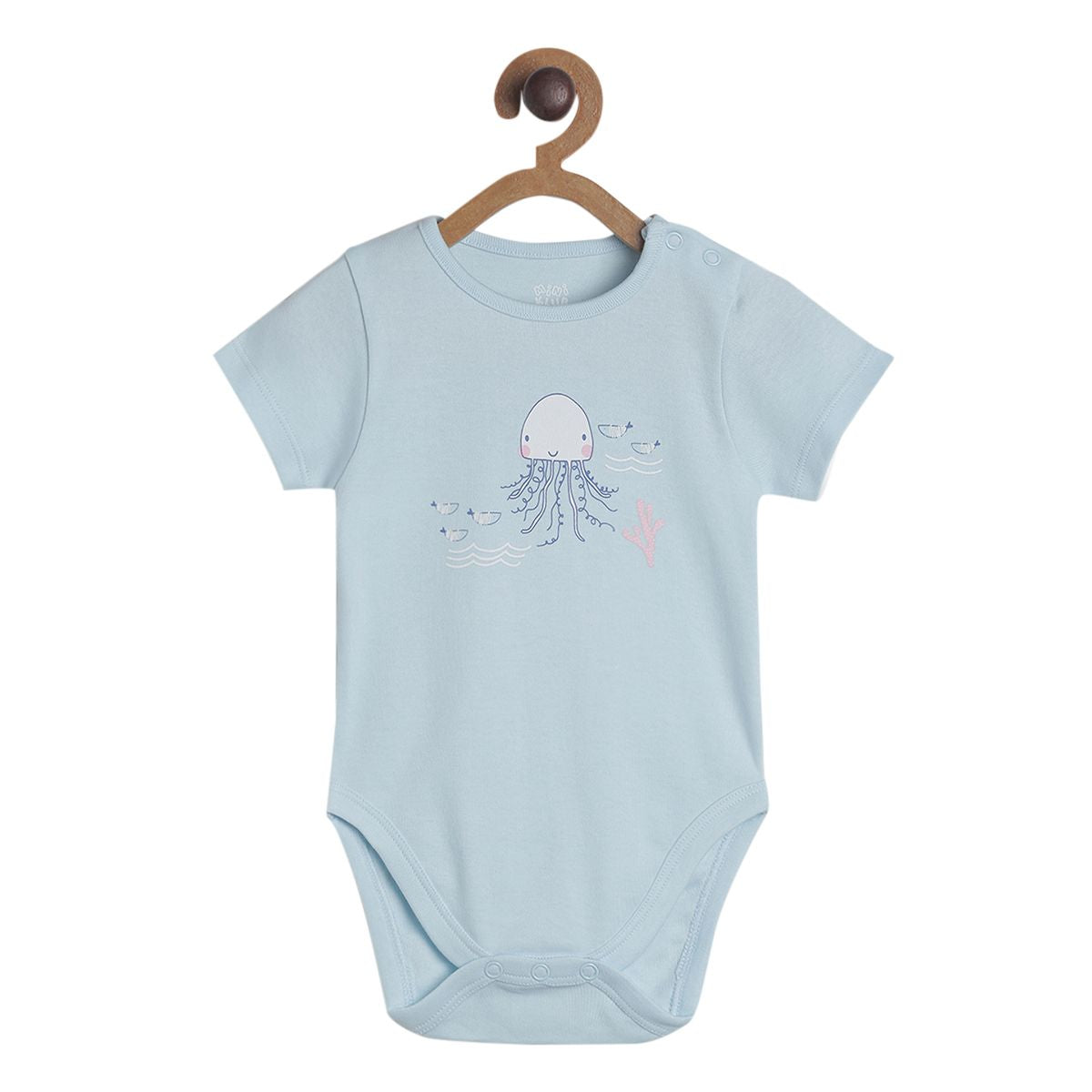 Pack of 3 bodysuit - sky blue for New Born