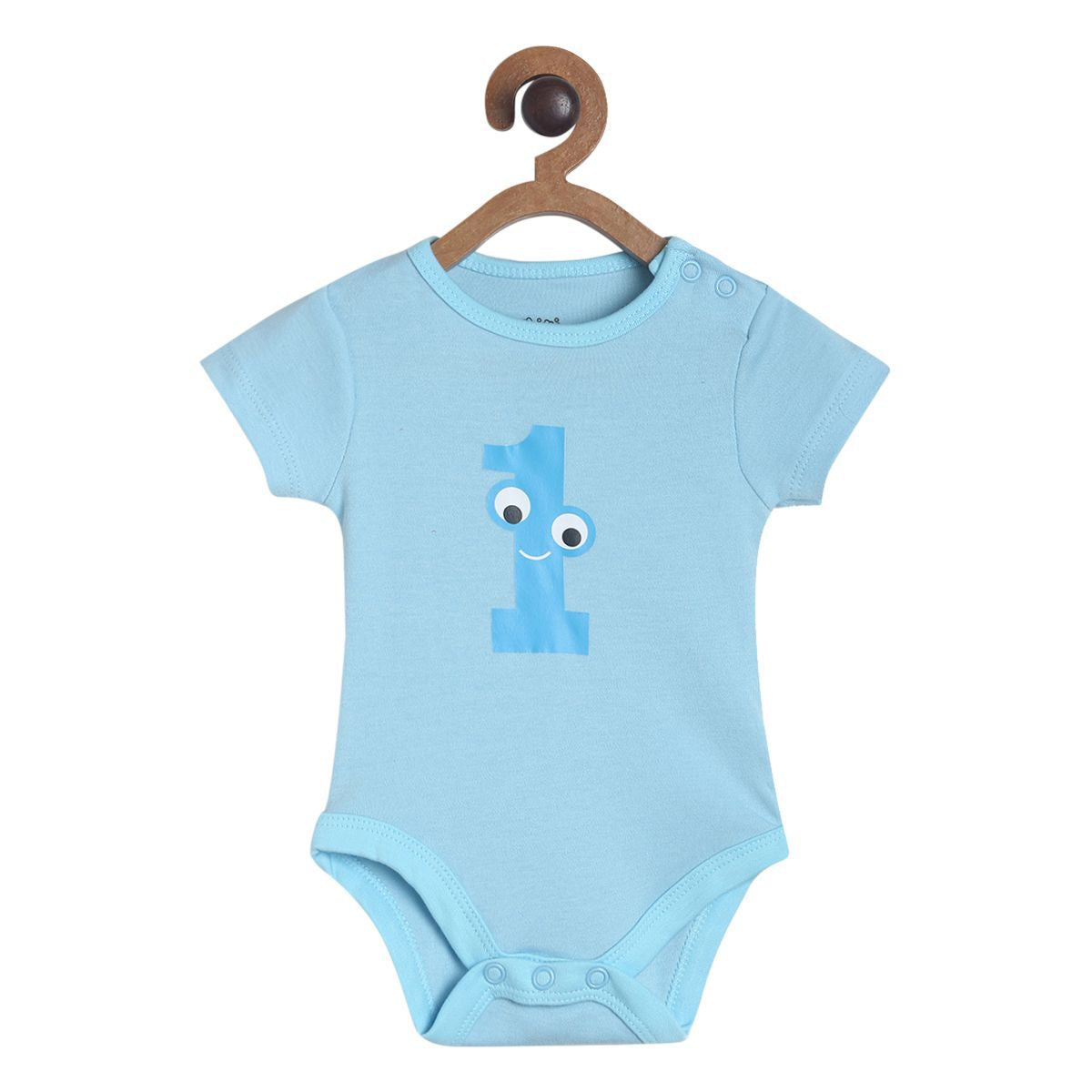 Pack of 3 bodysuit - sky blue for New Born