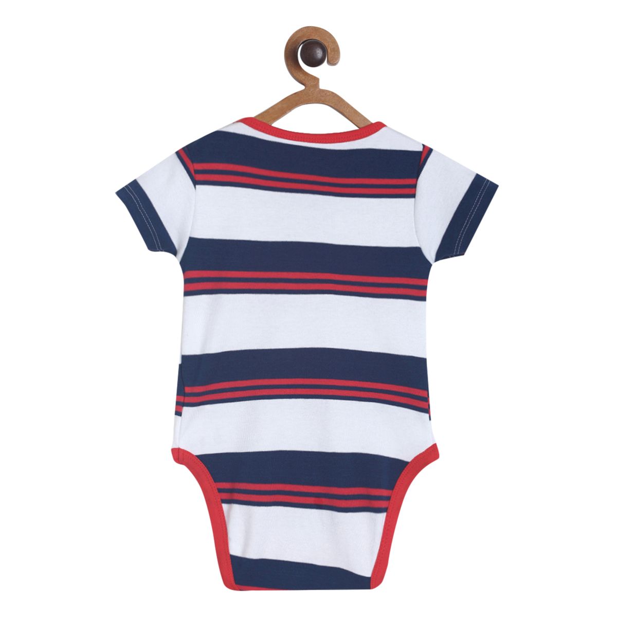Pack of 3 bodysuit - white & red for New Born