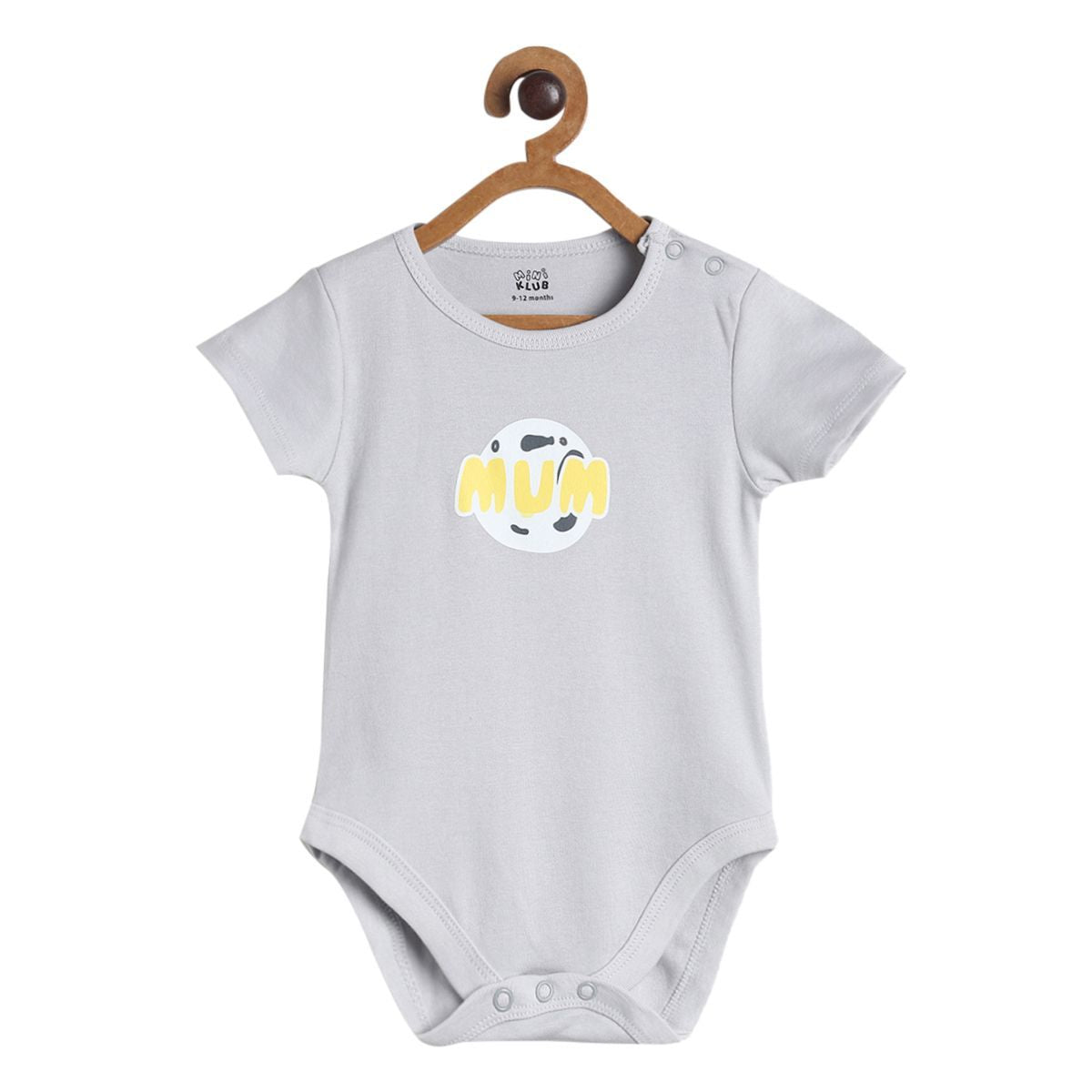 Pack of 3 bodysuit - grey & black for New Born