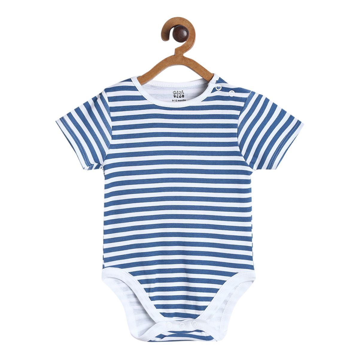 Pack of 3 bodysuit - white & blue for New Born
