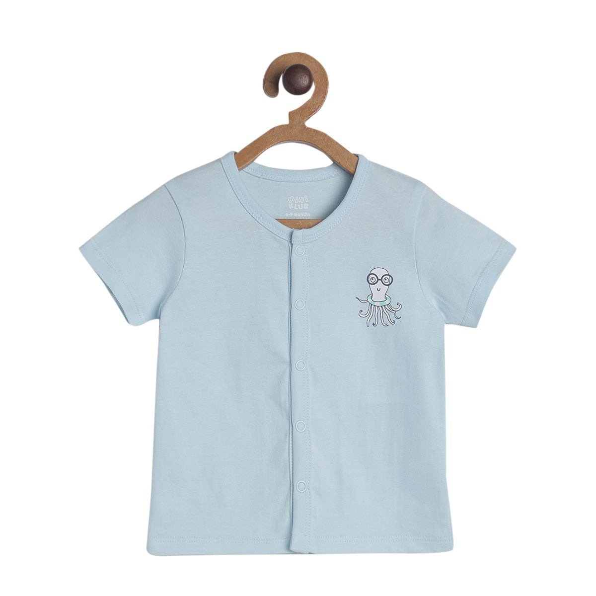Pack of 3 front open vest - lavender for New Born