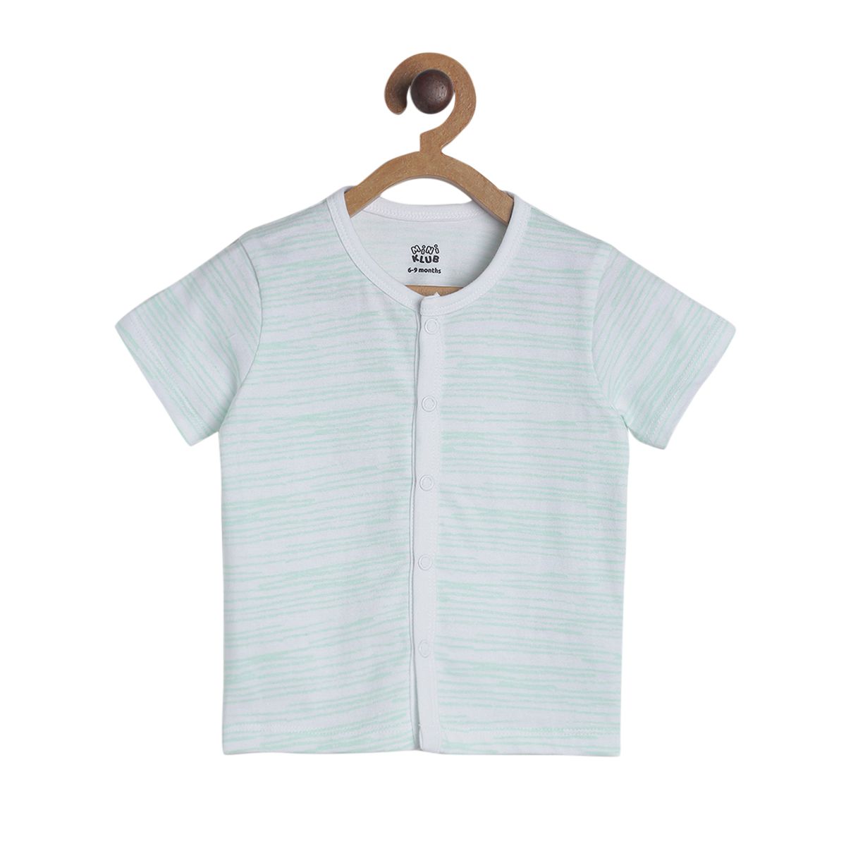 Pack of 3 front open vest - lavender for New Born