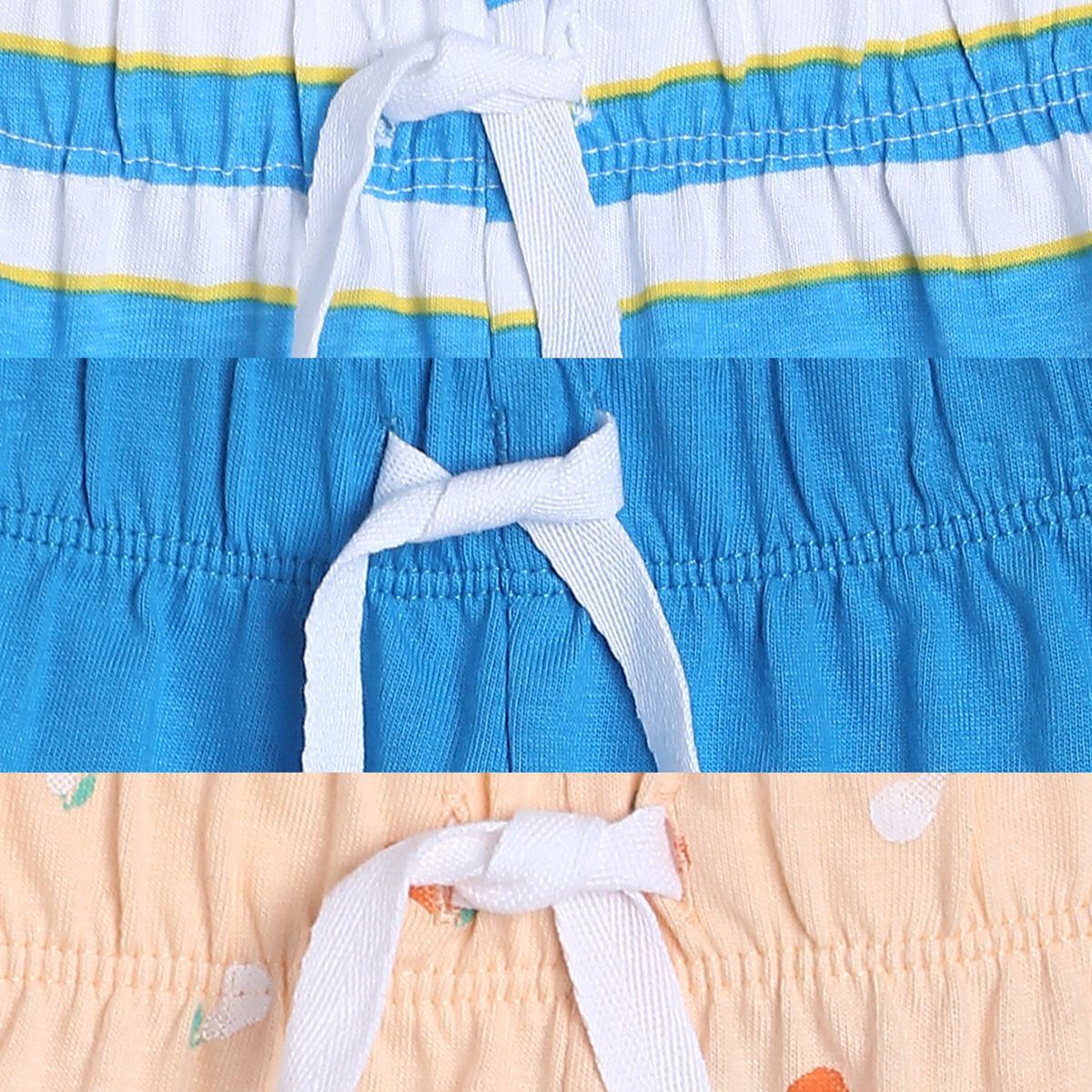Pack of 3 knit bottom - peach for 0-3 Months