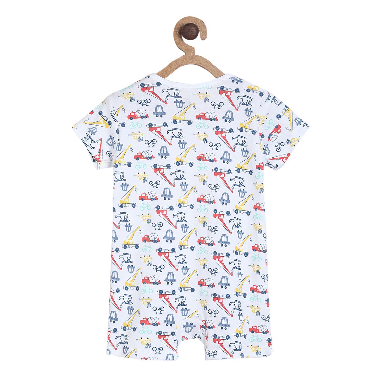 Pack of 2 romper - white & blue for New Born