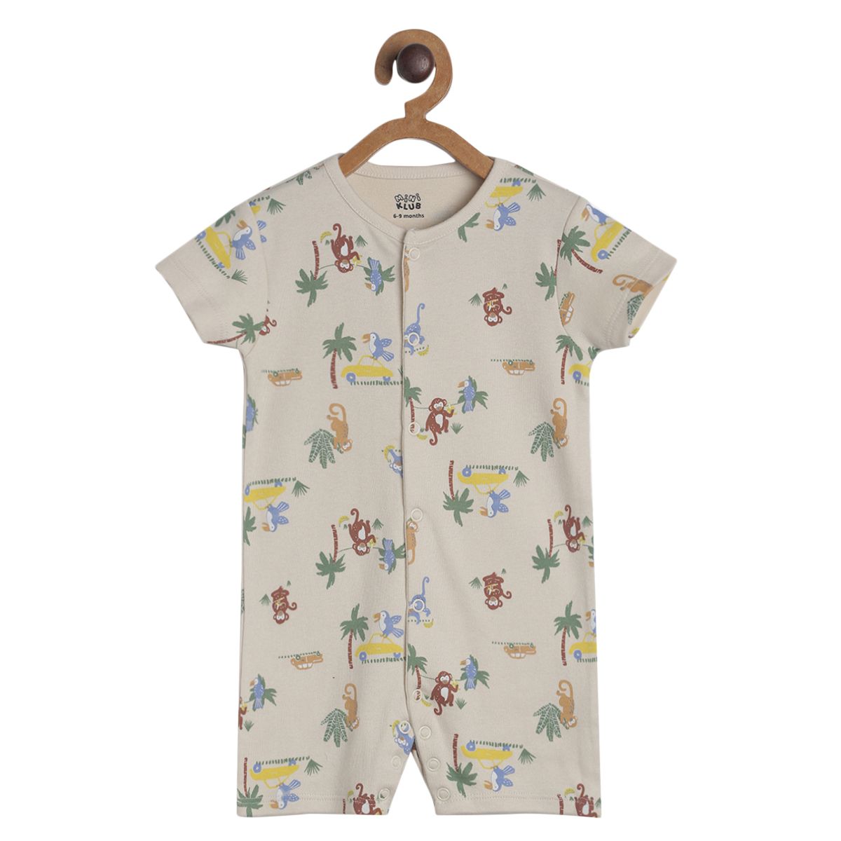 Pack of 2 romper - smoke grey for New Born