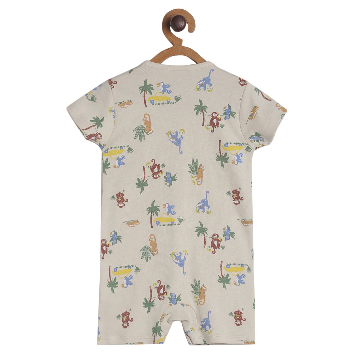 Pack of 2 romper - smoke grey for New Born