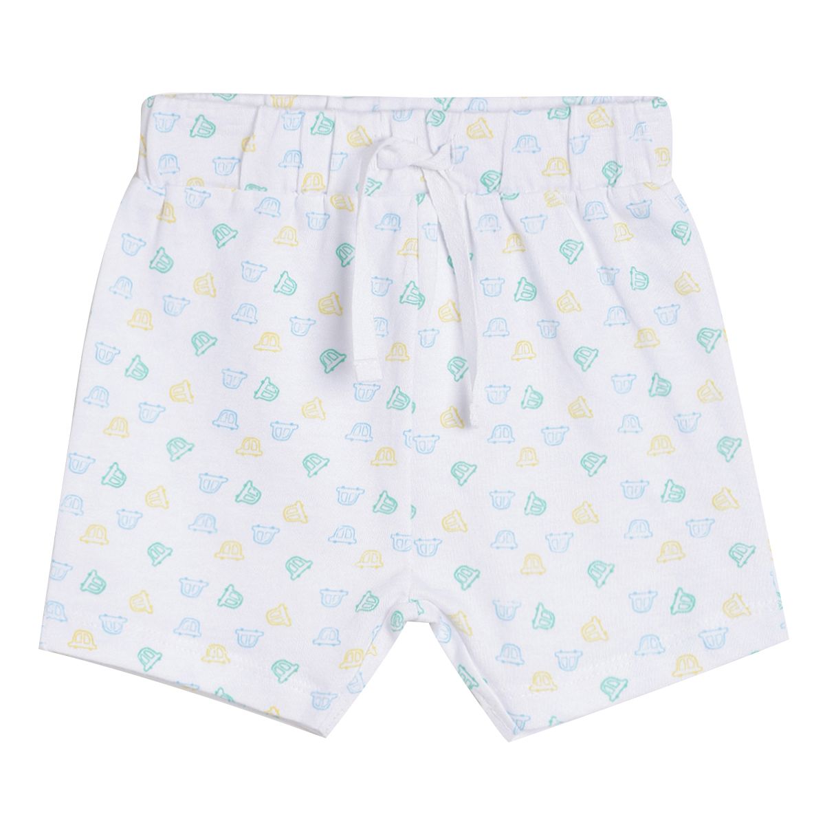 Pack of 3 shorts - sky blue for 0-3 Months
