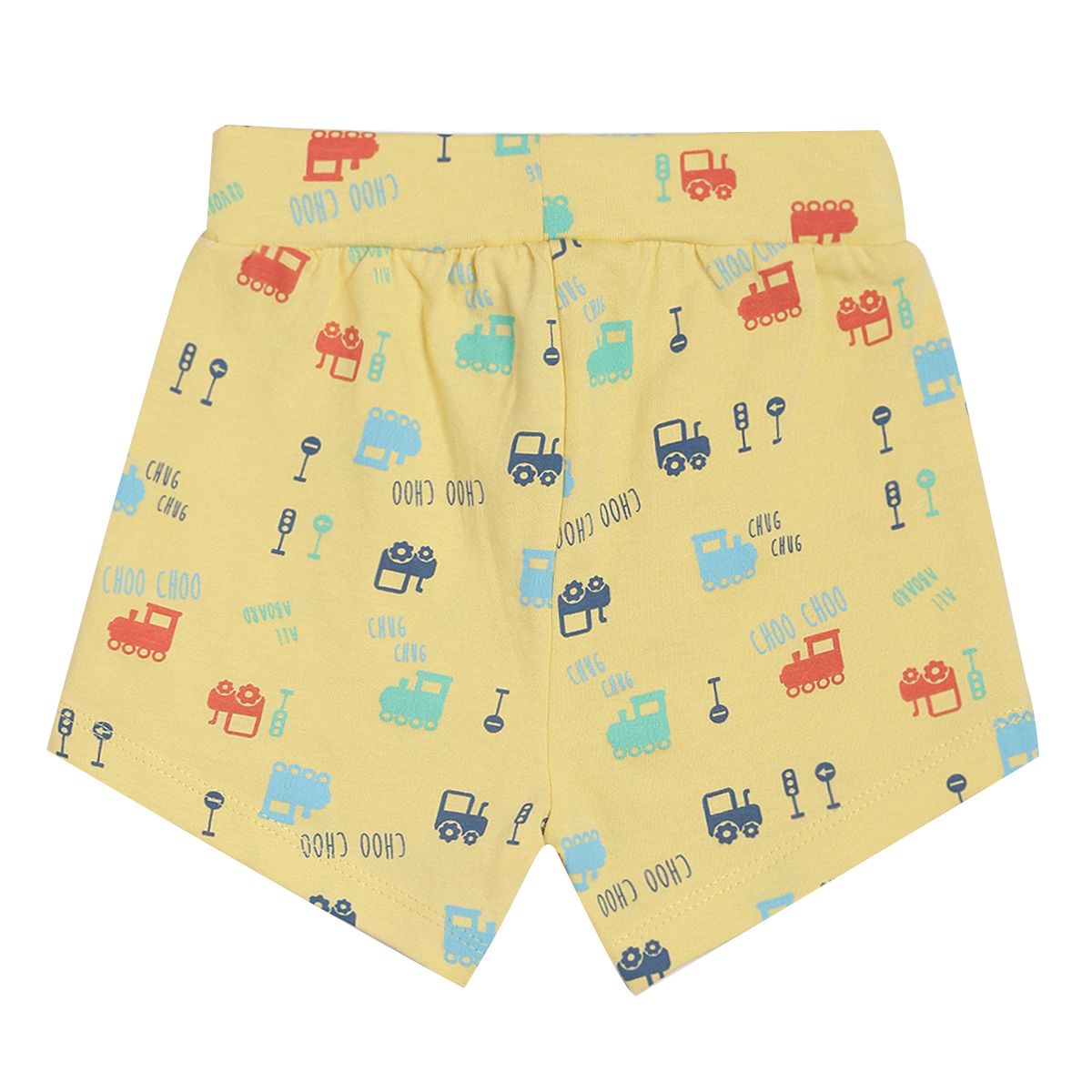 Pack of 3 shorts - golden yellow for 0-3 Months