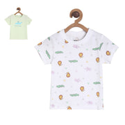Pack of 3 t-shirt - white for 0-3 Months