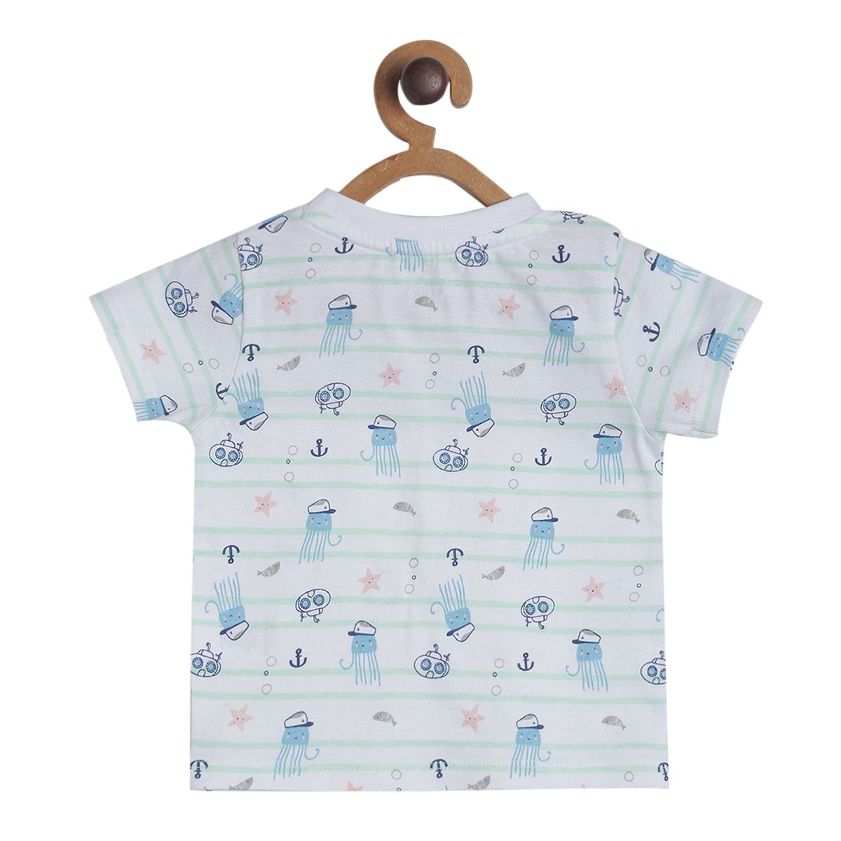 Pack of 3 t-shirt - light blue for 0-3 Months