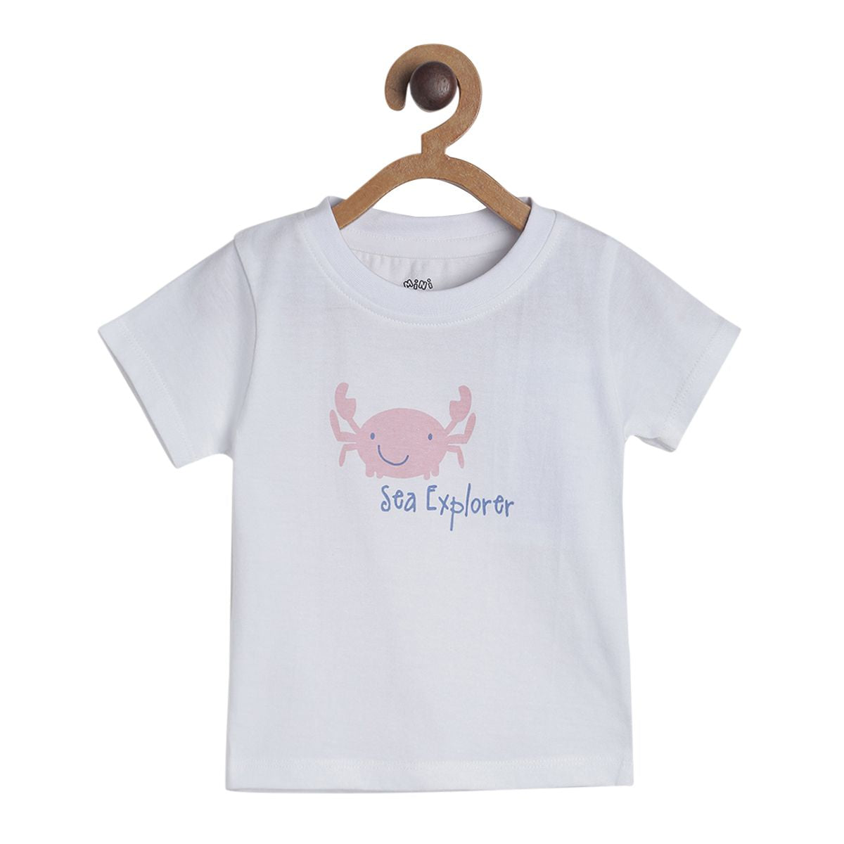 Pack of 3 t-shirt - medium blue for 0-3 Months