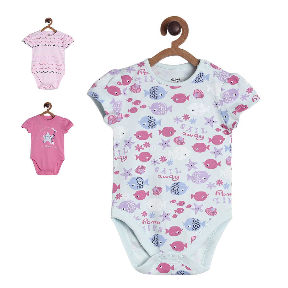 Starfish Printed Bodysuit