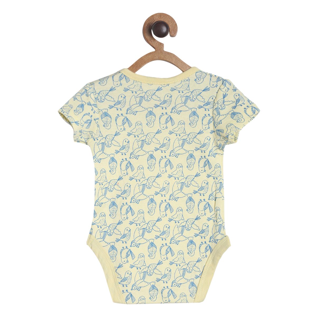 Pack of 3 bodysuit - white & blue for New Born
