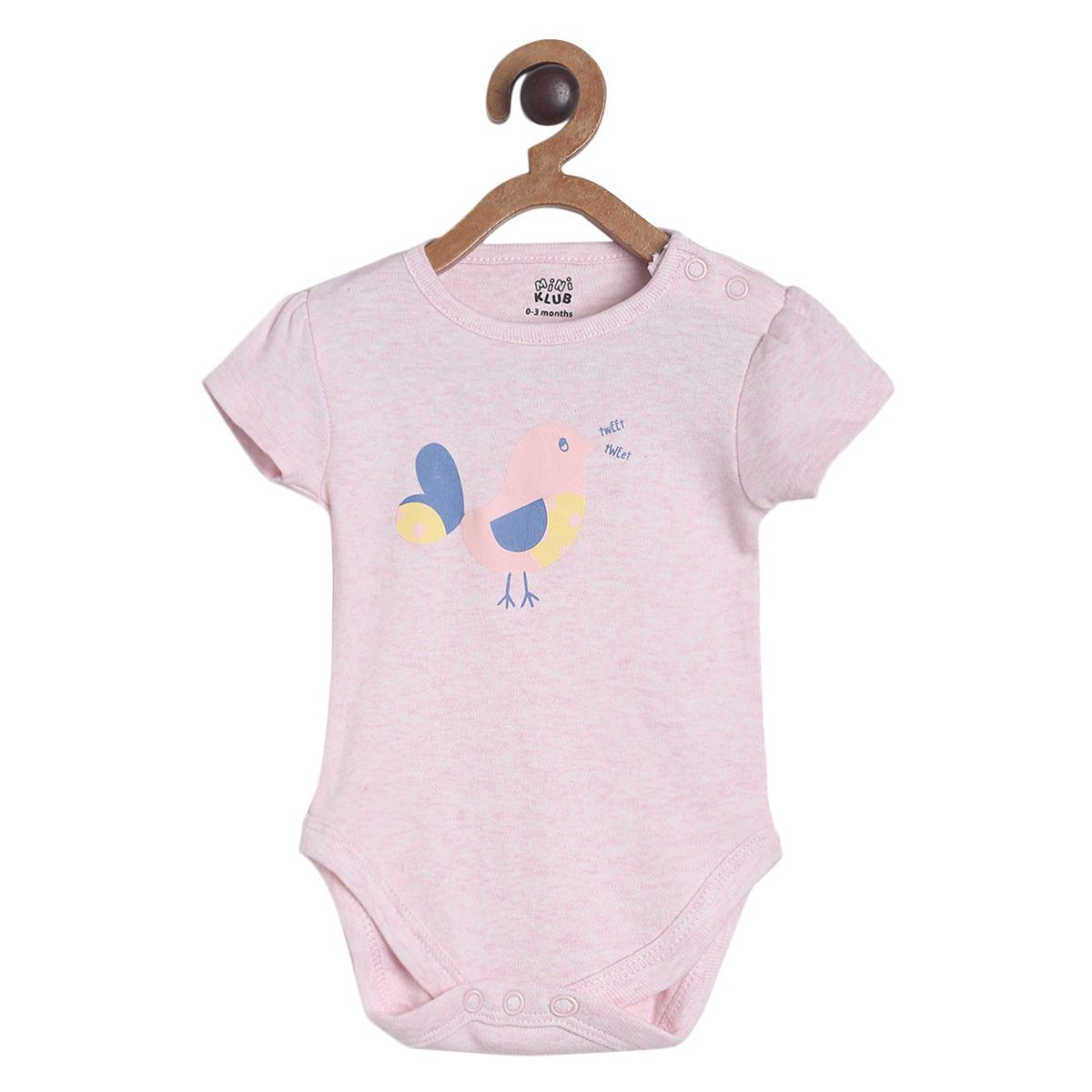 Pack of 3 bodysuit - white & blue for New Born