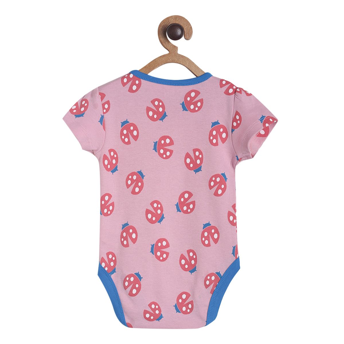 Pack of 3 bodysuit - light purple & blue for New Born