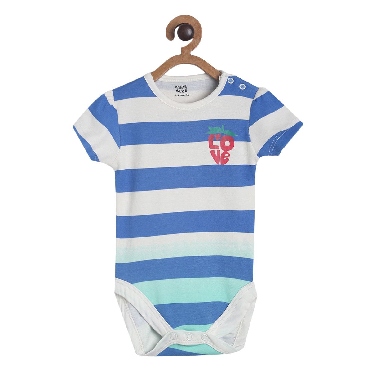Pack of 3 bodysuit - light purple & blue for New Born