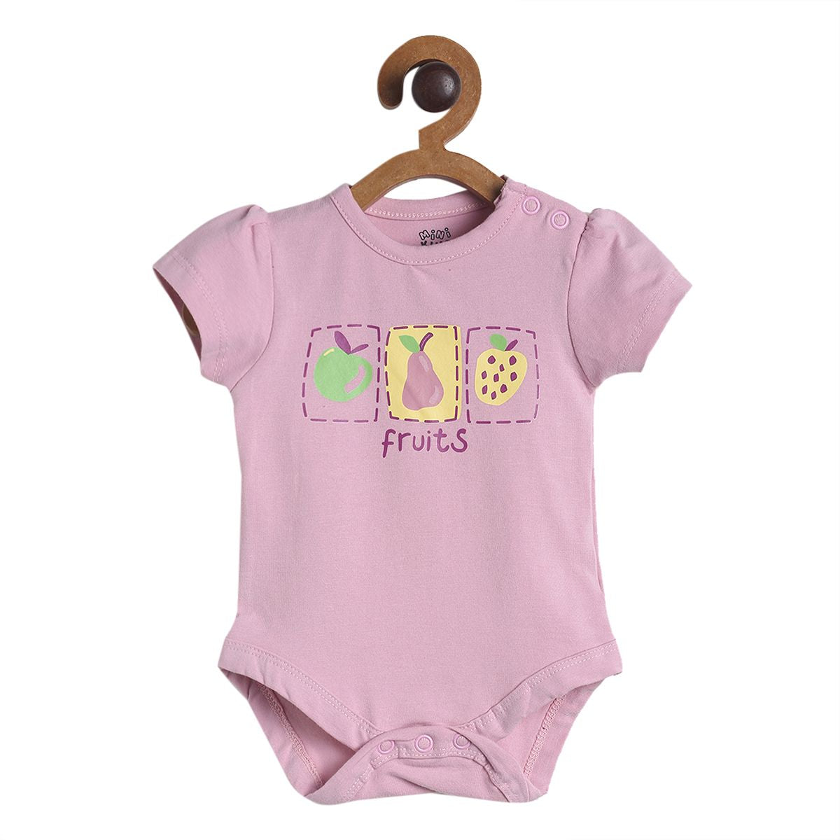 Pack of 3 bodysuit - light pink & dark pink for New Born