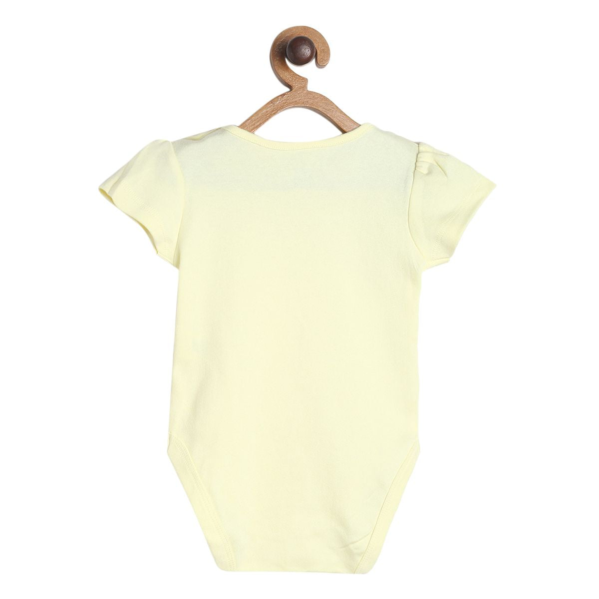 Pack of 3 bodysuit - light yellow for New Born