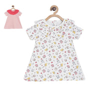 Pack of 2 knit dress - white for 0-3 Months