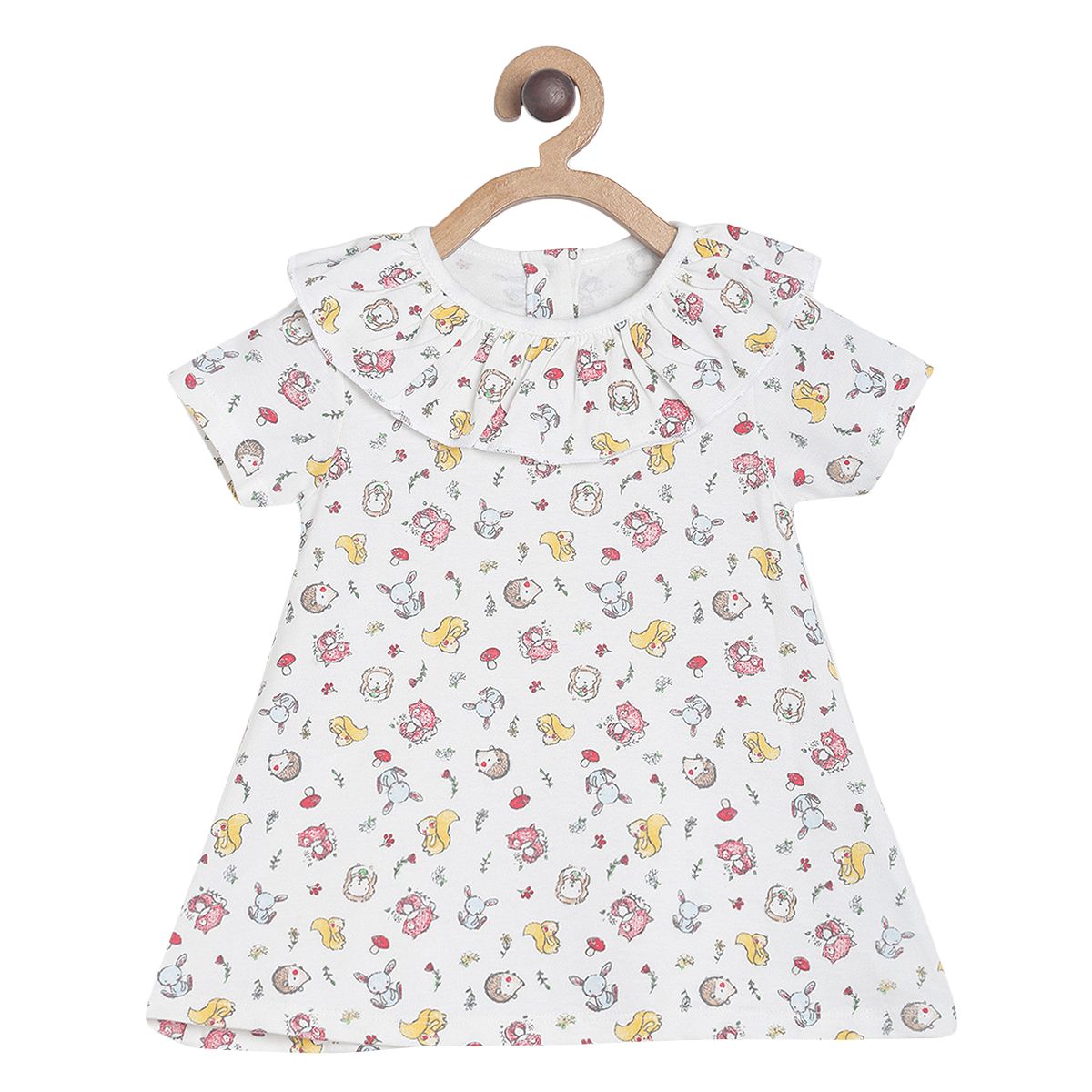 Pack of 2 knit dress - white for 0-3 Months