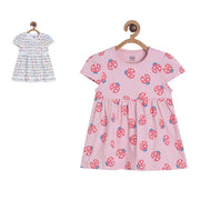 Pack of 2 knit dress - light purple for 0-3 Months