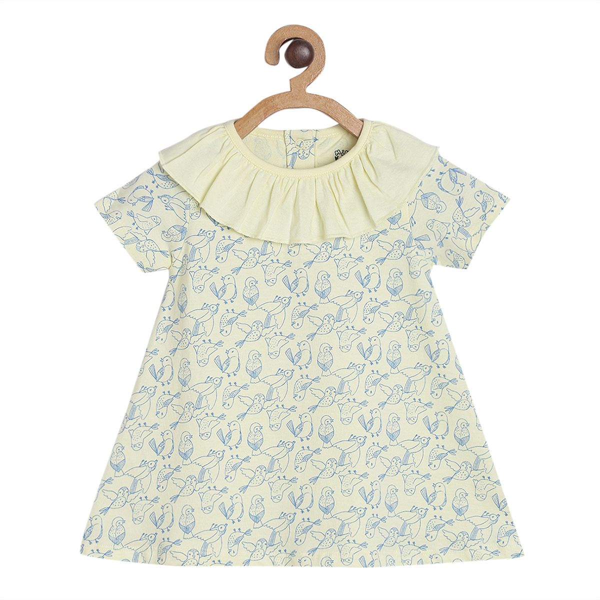 Pack of 2 knit dress - sky blue for 0-3 Months