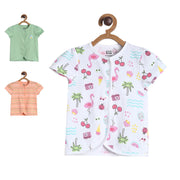 Girls Multi Front Open Vest