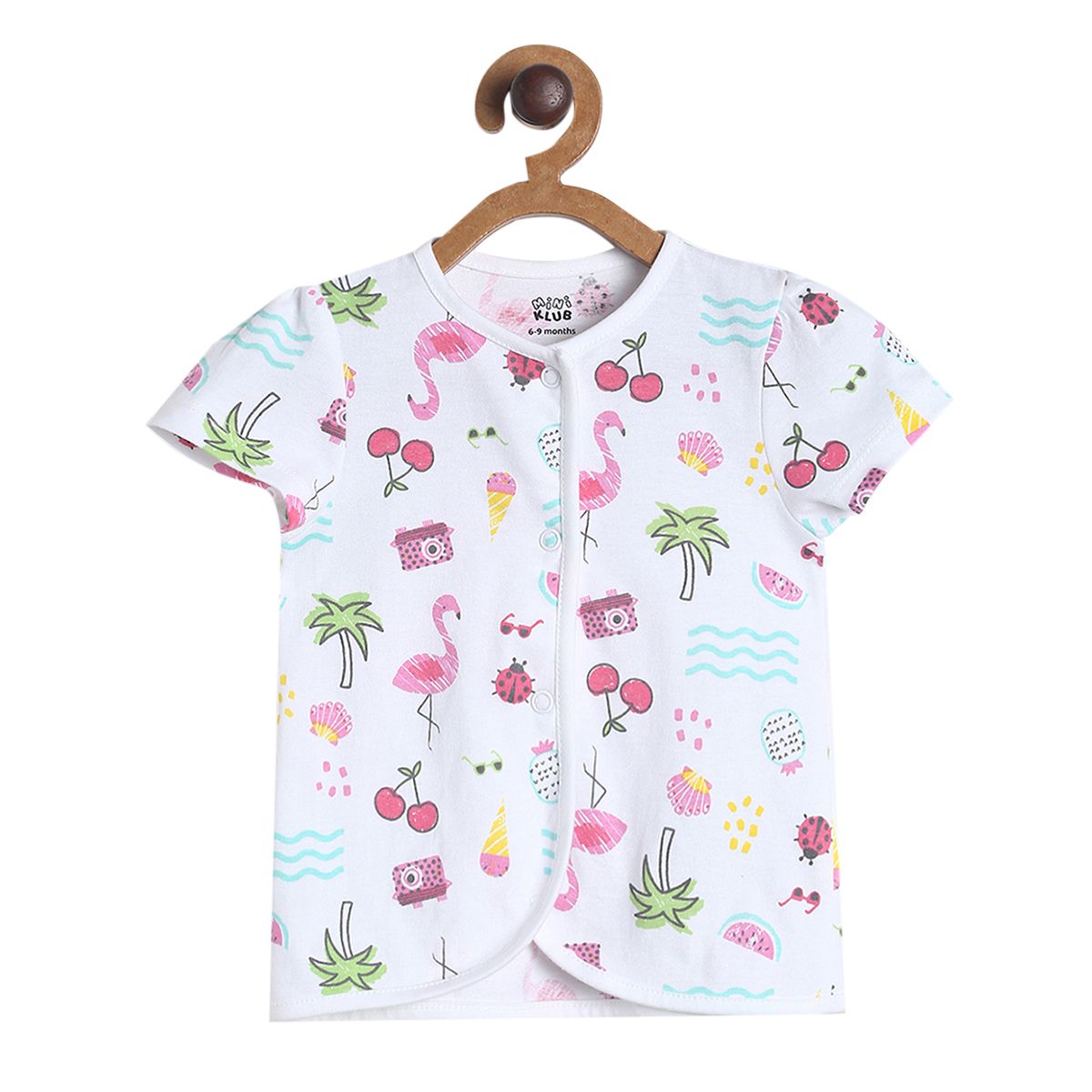 Girls Multi Front Open Vest