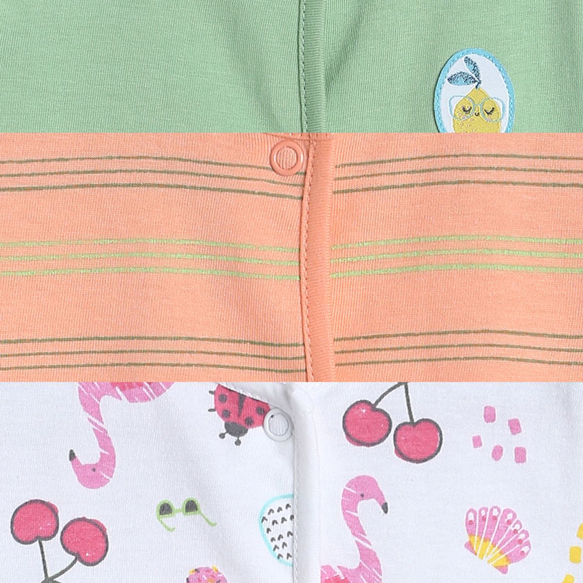 Girls Multi Front Open Vest