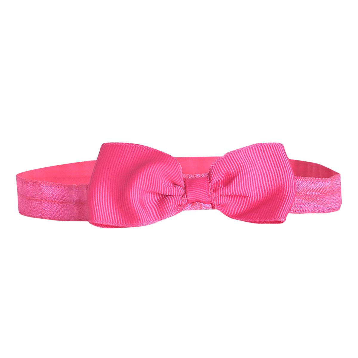 Girls White, Pink & Navy Blue Bow Hair Band Set of 3 Fashion Hair Accessories