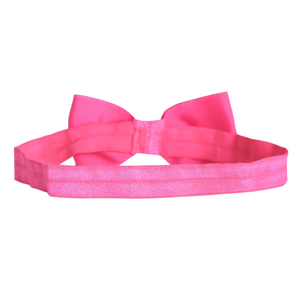 Girls White, Pink & Navy Blue Bow Hair Band Set of 3 Fashion Hair Accessories