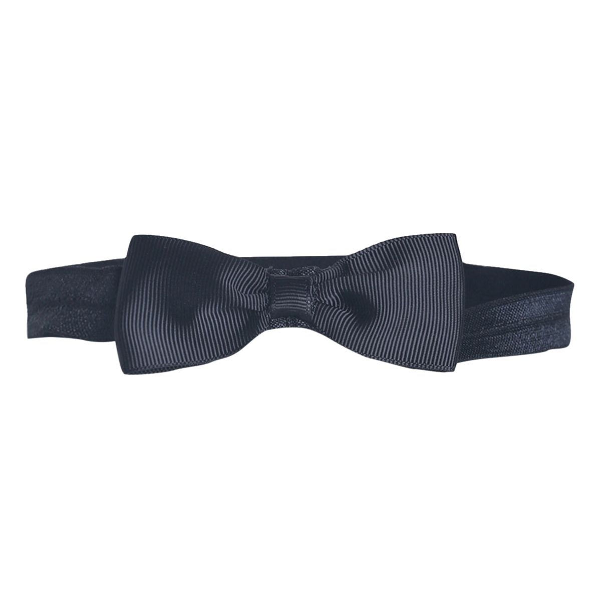 Girls Yellow, Navy Blue & Pink Bow Hair Band Set of 3 Fashion Hair Accessories