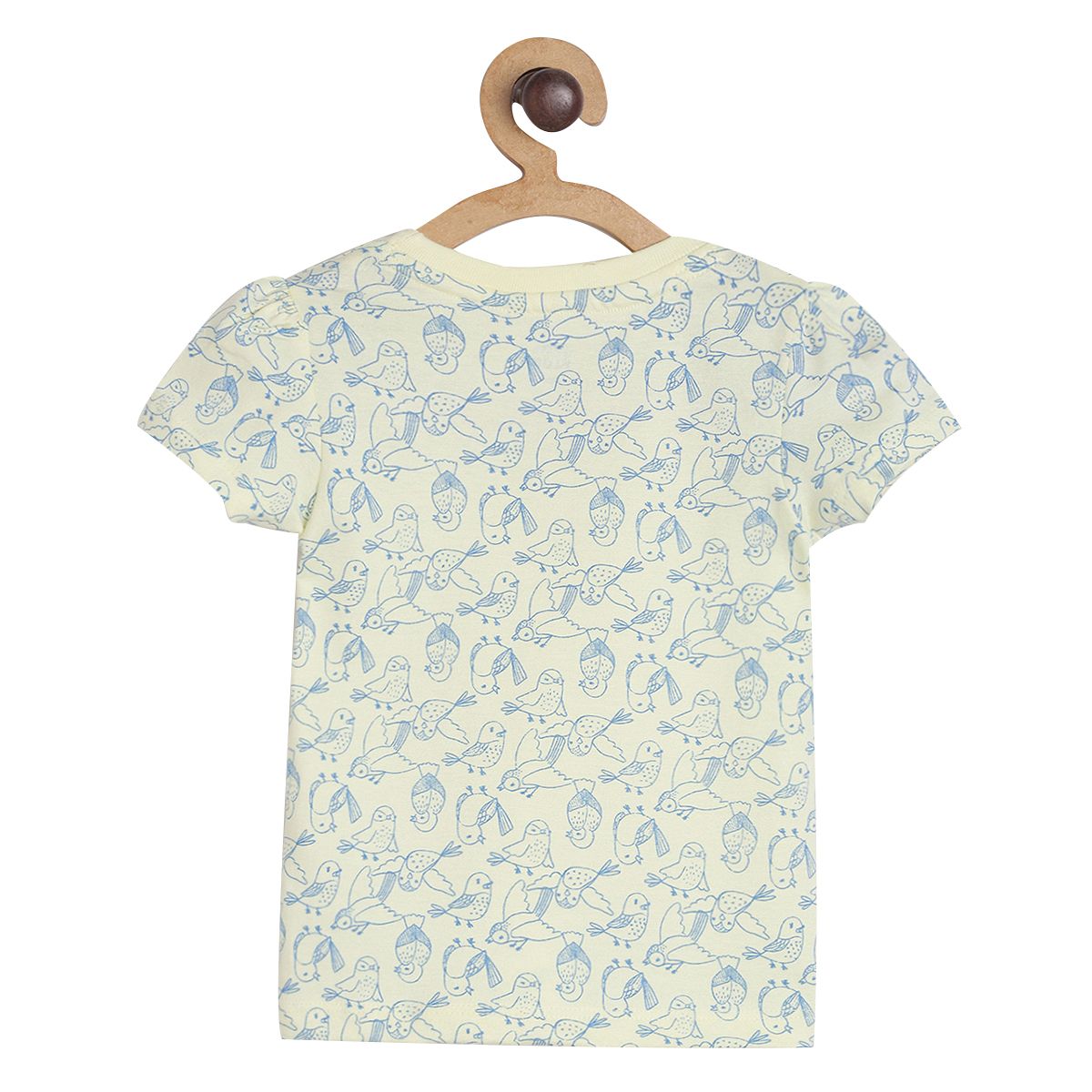 Pack of 3 knit top - light yellow & blue for 0-3 Months