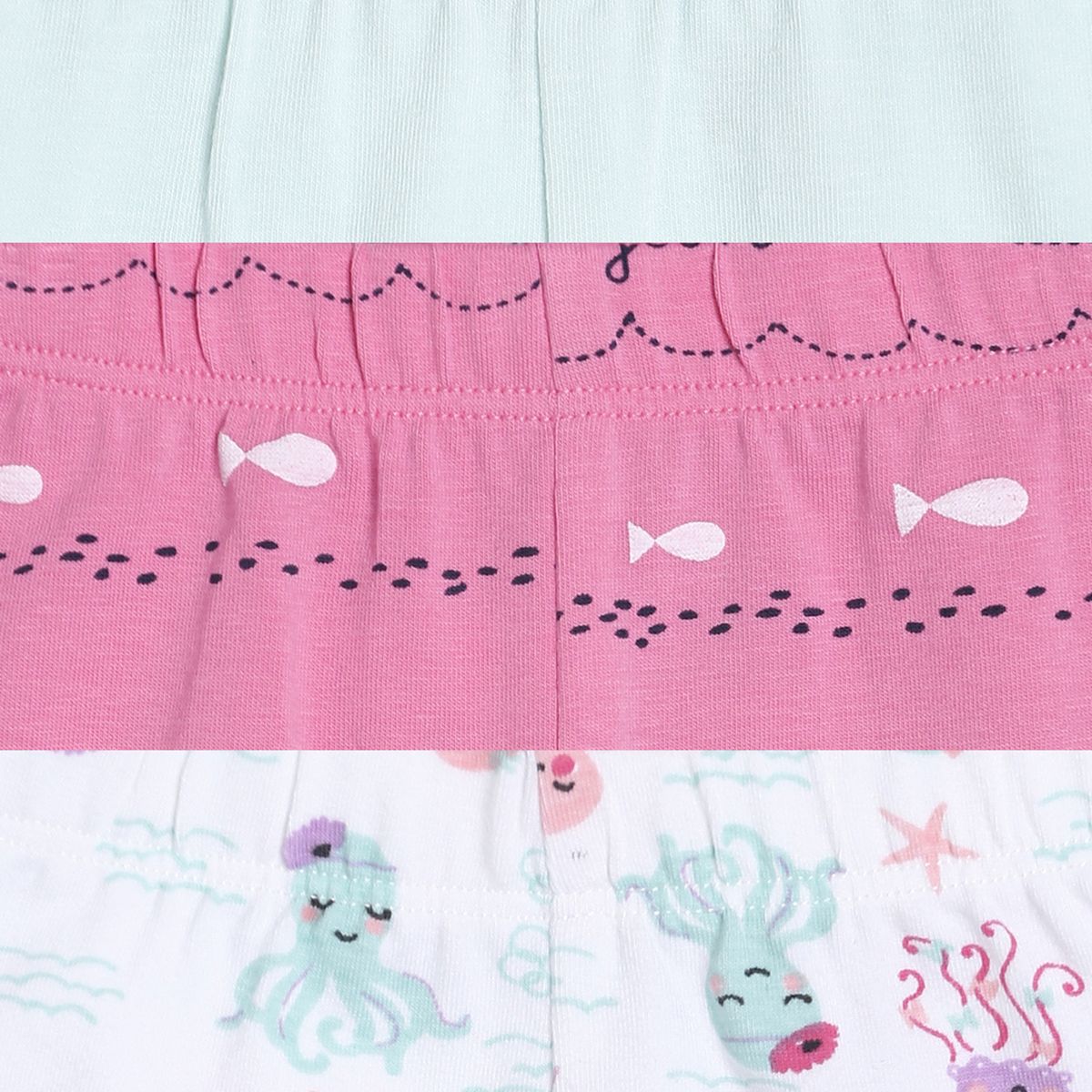 Pack of 3 legging - hot pink for 0-3 Months