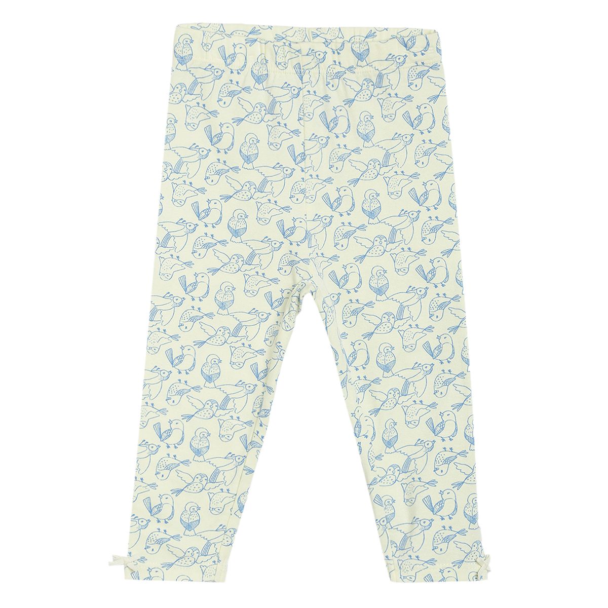 Pack of 3 legging - white & blue for 0-3 Months