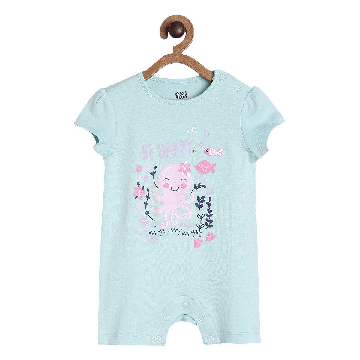 Pack of 2 romper - sky blue for New Born