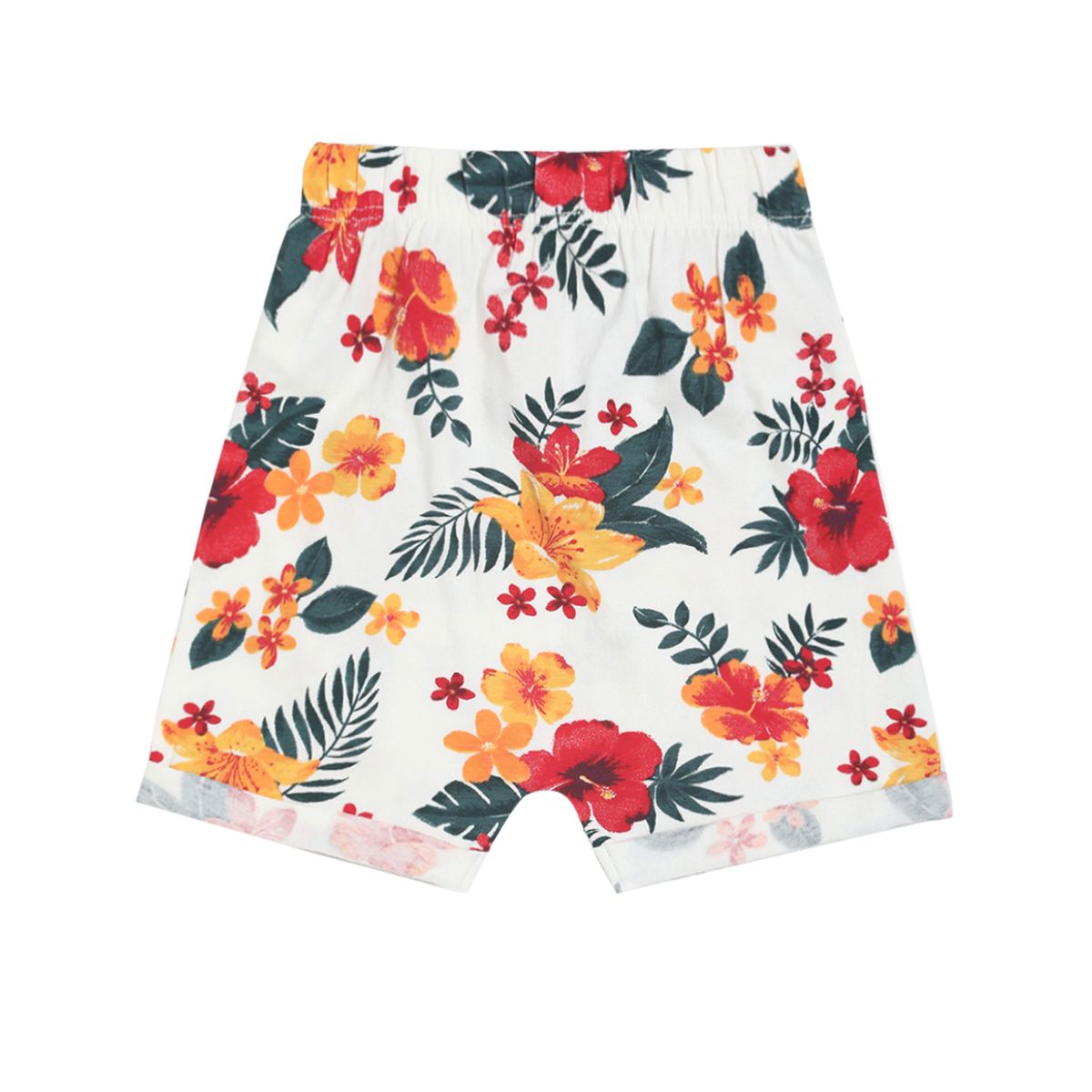 Pack of 3 shorts - white & red for 0-3 Months