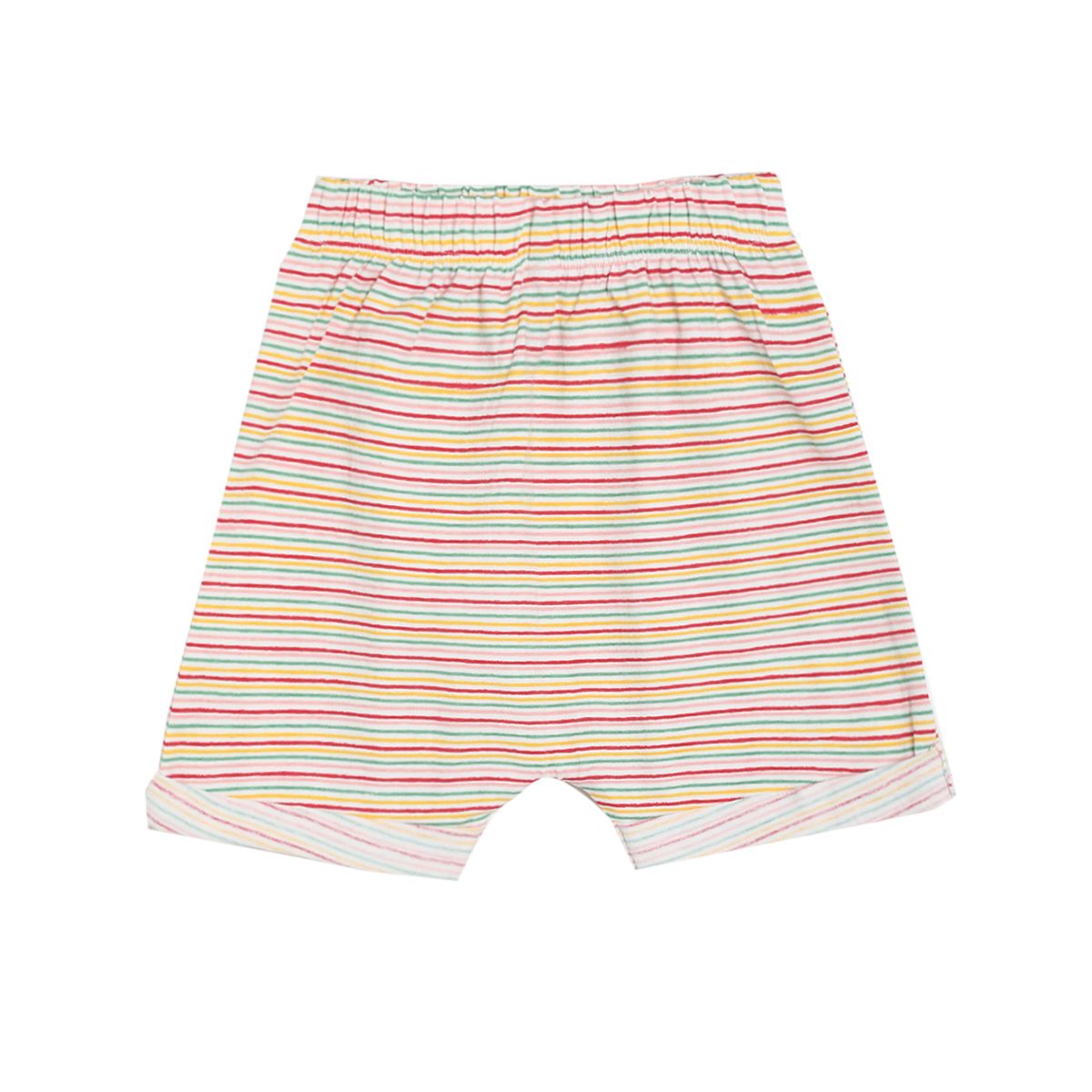 Pack of 3 shorts - white & red for 0-3 Months
