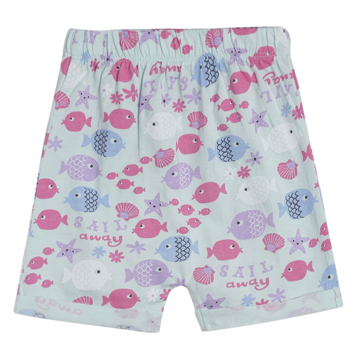 Pack of 3 shorts - light blue for 0-3 Months