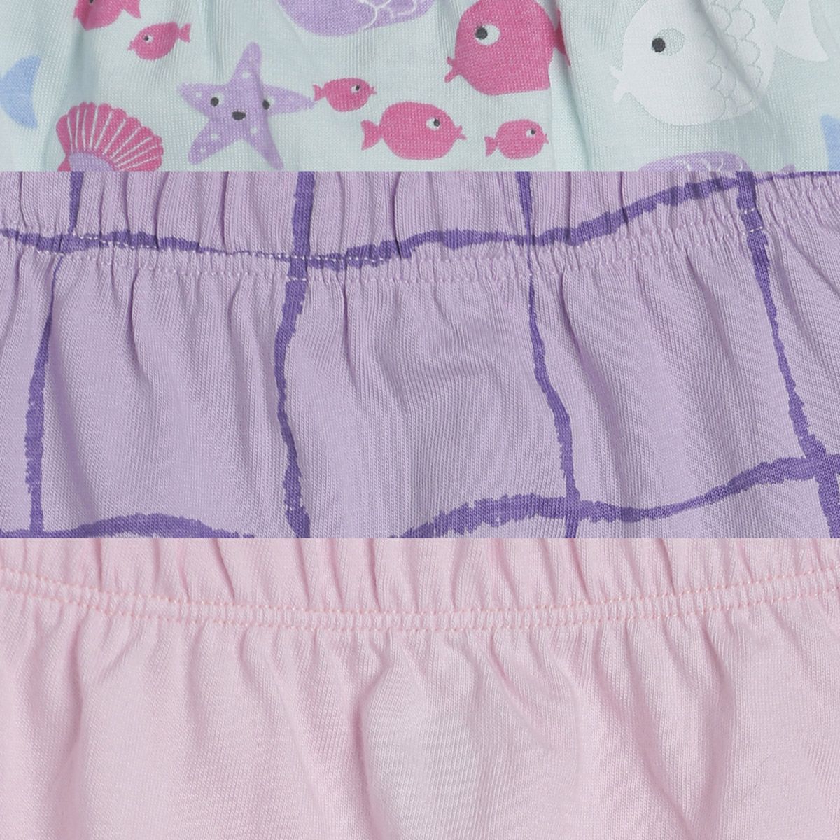 Pack of 3 shorts - light blue for 0-3 Months