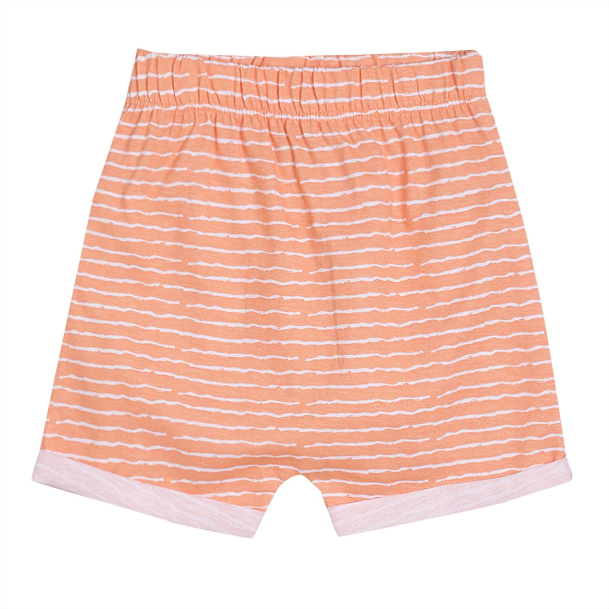 Pack of 3 shorts - light purple & red for 0-3 Months