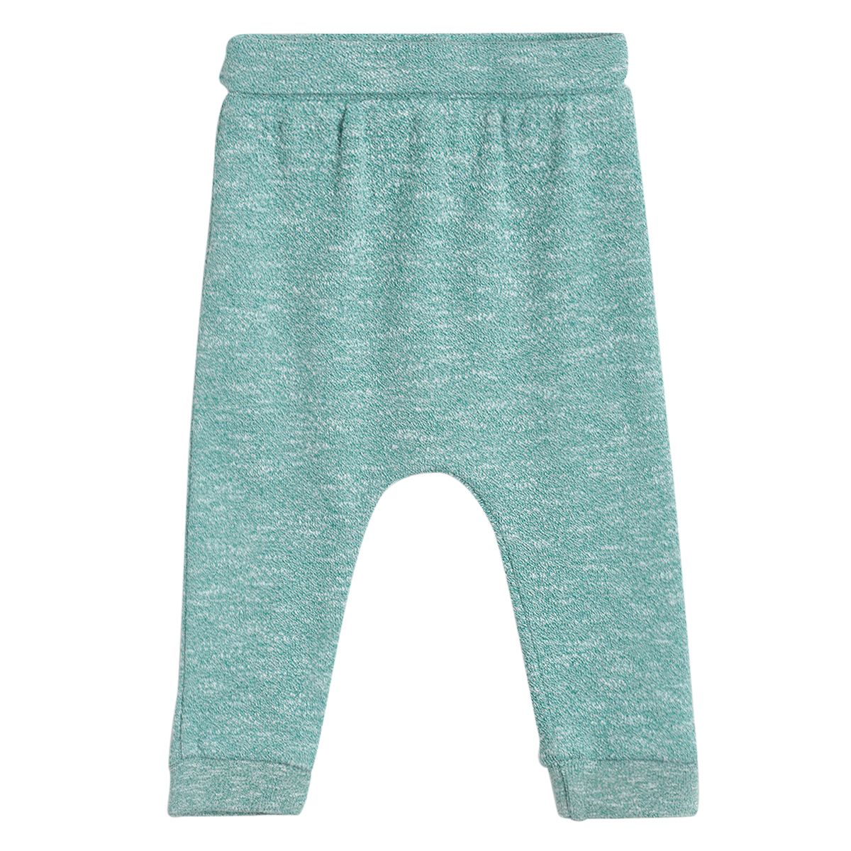 Boys Green Bodysuit and Knit Bottom