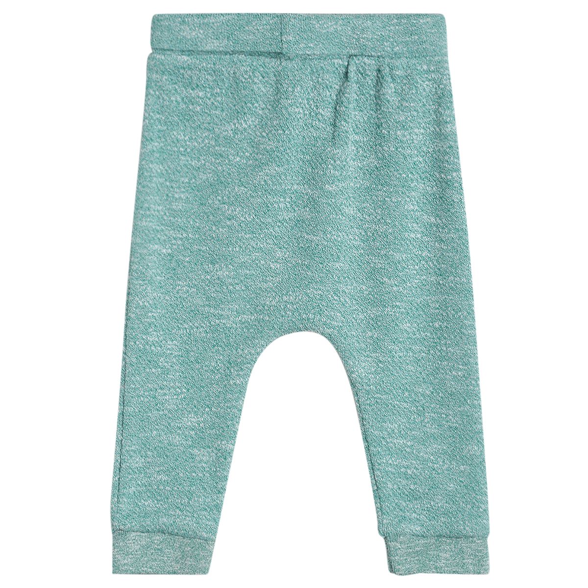 Boys Green Bodysuit and Knit Bottom