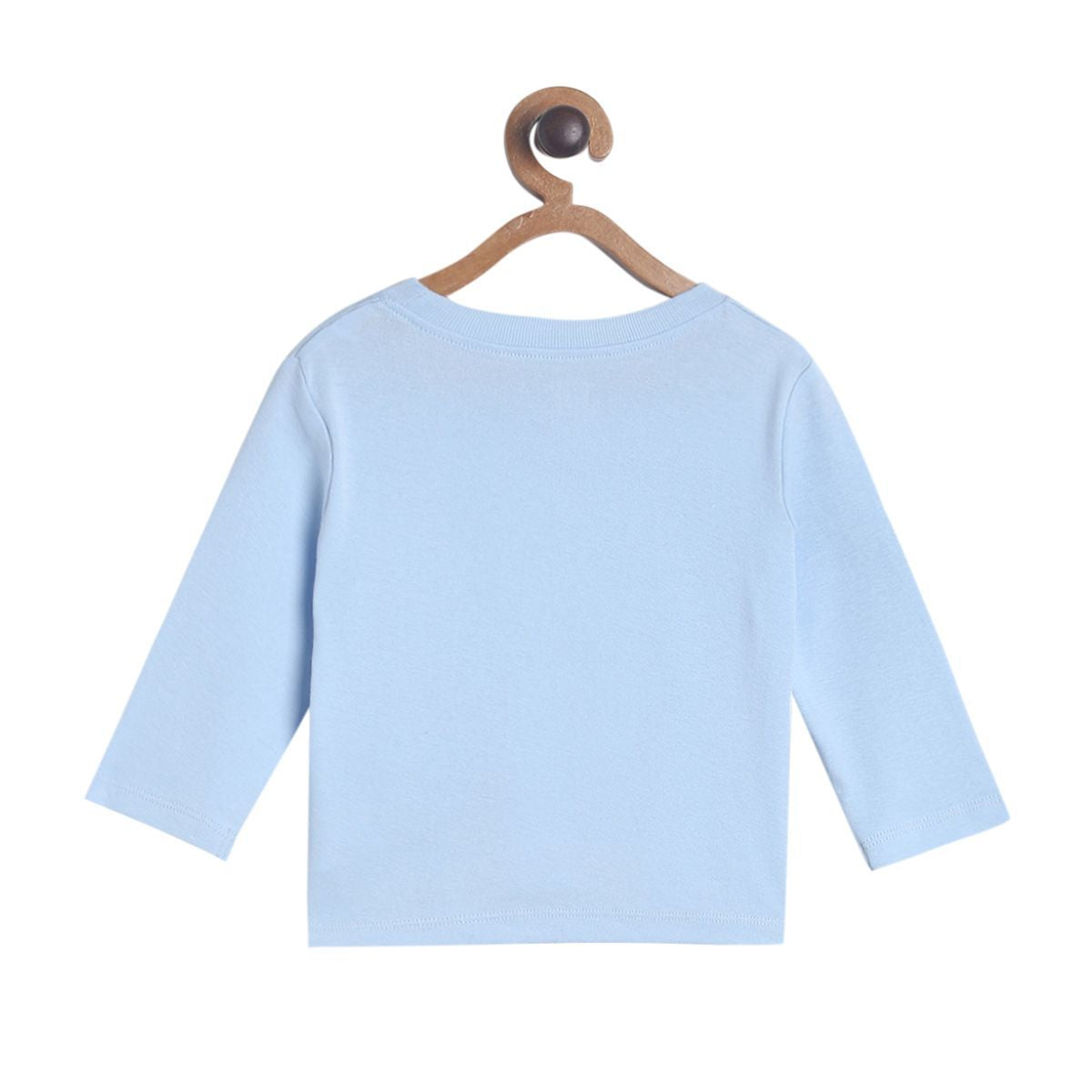 Pack of 2 dungaree set - sky blue & white for 3-6 Months
