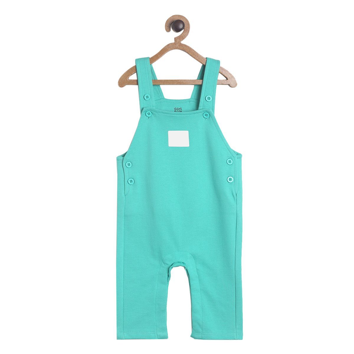 Pack of 2 dungaree set - green for 3-6 Months