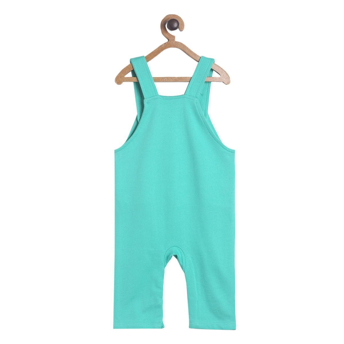 Pack of 2 dungaree set - green for 3-6 Months