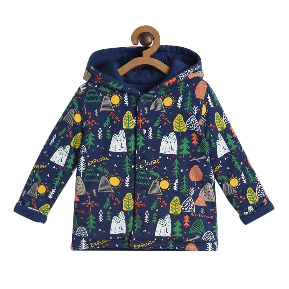 Pack of 1 knit jacket - blue for 0-3 Months